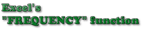 Cách dùng hàm FREQUENCY trong excel Cách dùng hàm FREQUENCY trong excel