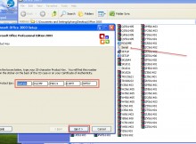 Hướng dẫn cài đặt office 2003