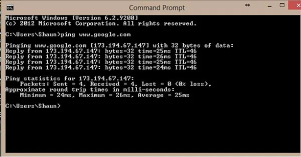 Kiểm tra kết nối mạng LAN