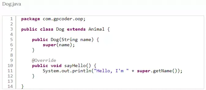 Cơ chế đa hình cho phép xử lý linh hoạt các đối tượng