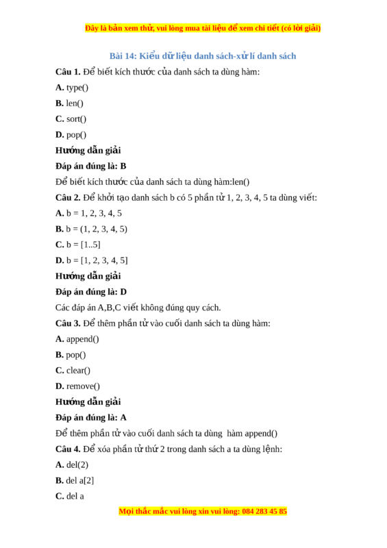 Trắc Nghiệm Tin Học Bài 1 Lớp 3 Cánh Diều Có Đáp Án