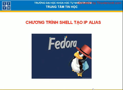 Chương trình Shell tạo IP Alias