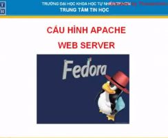 Cấu hình Apache web server – Lab Fedora phần 2