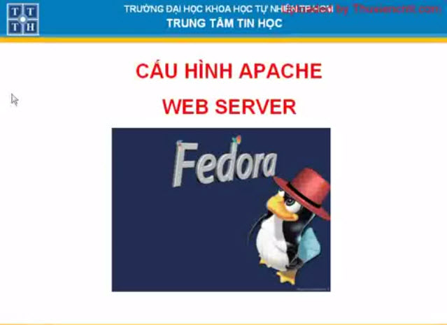 Cấu hình Apache web server - Lab Fedora phần 2