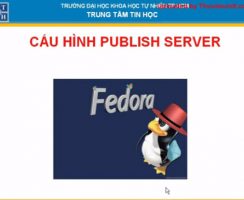 Cấu hình Publish Server qua Firewall Fedora – Lab Fedora phần 2