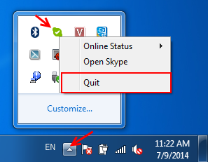 cant open skype