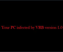 Fix lỗi “Your PC infected by VRB version 1.0” do nhiễm virus MBR