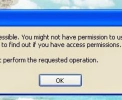 Sửa lỗi “The specified server cannot perform the requested operation”