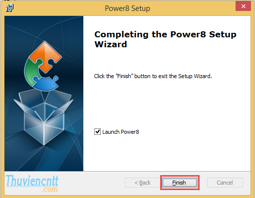 Tạo nút Start và menu Start trên Windows 8 bằng Power 8 7