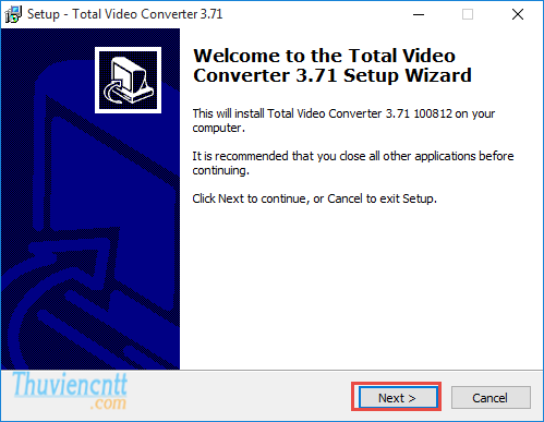 Hướng dẫn cài đặt Total video convert 3.71 full key 2