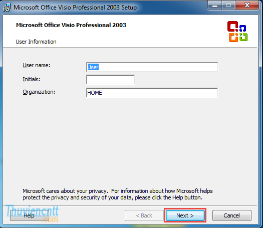 Visio 2003 Pro Key