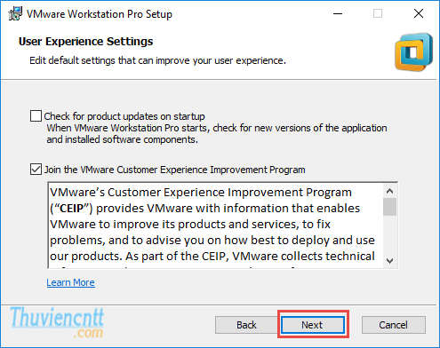 Download Vmware workstation 14 full key - Hướng dẫn cài đặt Vmware 14 full key 4