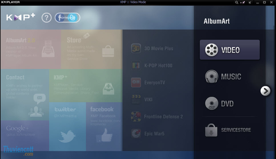 Download KMPlayer 3.3 - Phần mềm xem phim HD, nghe nhạc 8