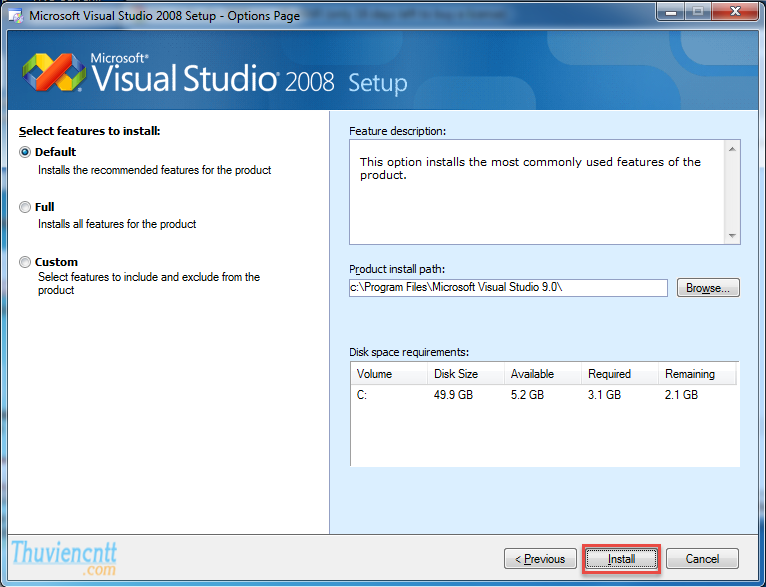 Download Visual Studio 2008 Full key + Hướng dẫn cài đặt 2
