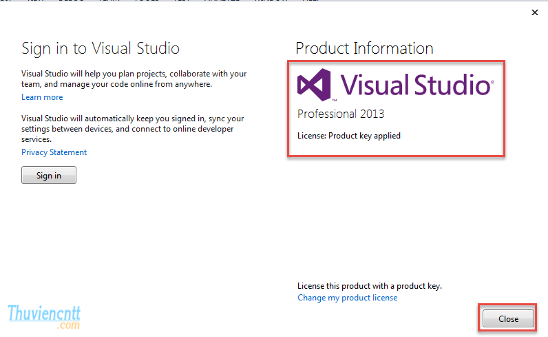 Download Visual Studio 2013 full key + Hướng dẫn cài đặt 6