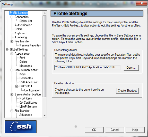 Download phần mềm SSH secure shell client 3.2.9