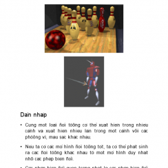 Các phép biến đổi 3 chiều – Transfer 3D