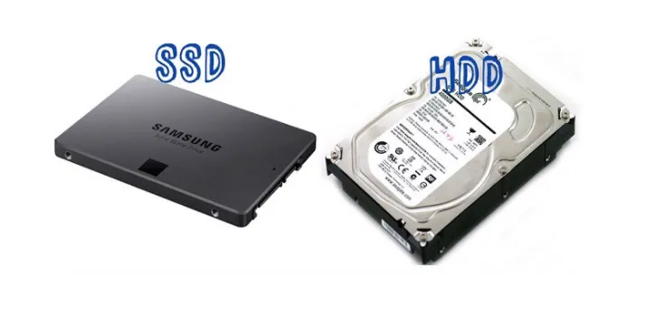 Sự khác biệt rõ rệt về cấu tạo và nguyên lý hoạt động giữa ổ cứng SSD tốc độ cao và ổ HDD dung lượng lớn.