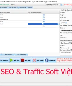 Phần mềm SEO & Traffic Soft Vié»‡t