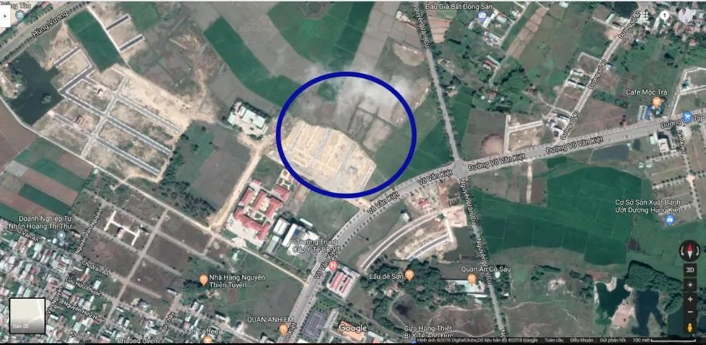 Bản đồ quy hoạch chi tiết các lô đất tại dự án