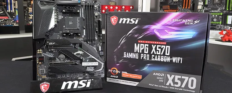 Cận cảnh thiết kế mạnh mẽ của MSI MPG X570 Gaming Pro Carbon WiFi