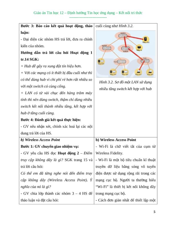 Trắc Nghiệm Tin Học 12 Bài 3: Một Số Thiết Bị Mạng Thông Dụng (Có Đáp Án Chi Tiết)