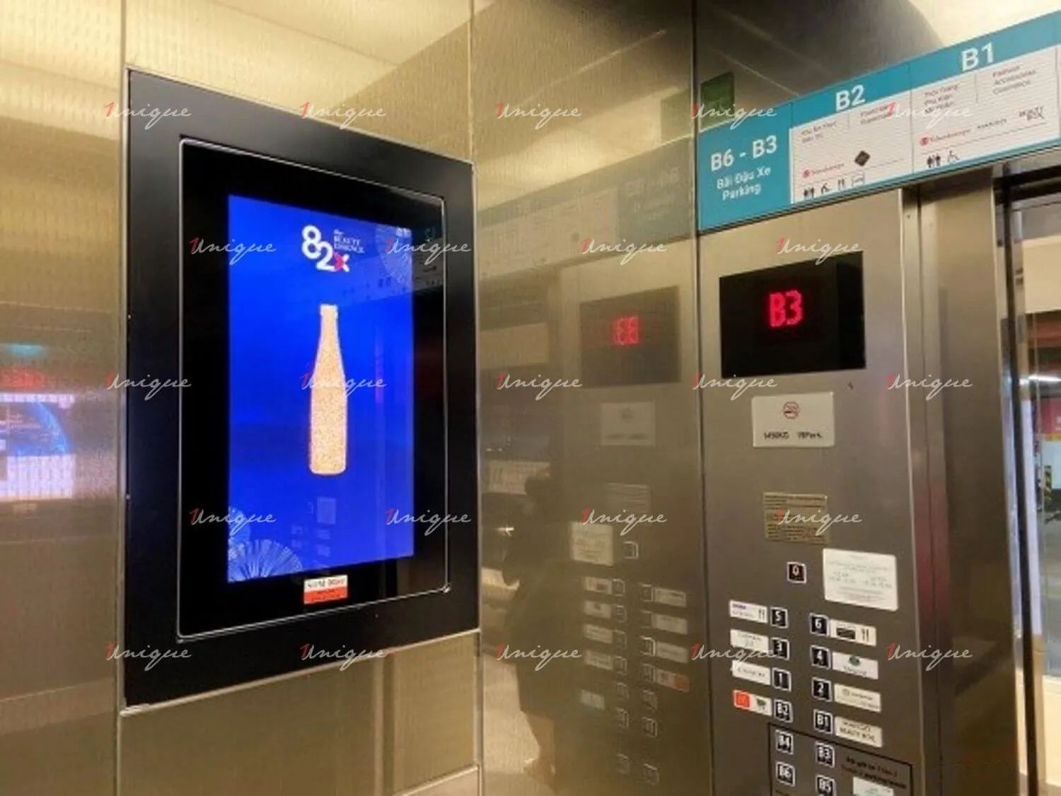 Màn hình quảng cáo trong thang máy giúp tiếp cận khách hàng hiệu quả