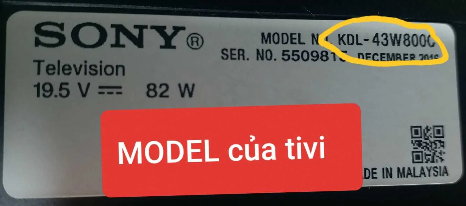 Bảng báo giá tham khảo các dòng màn hình tivi Sony từ 32 đến 75 inch