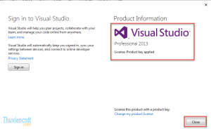 Visual Studio 2013 full key
