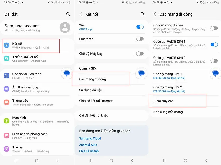 Người dùng đang kiểm tra tốc độ mạng sau khi hoàn tất cài đặt cấu hình