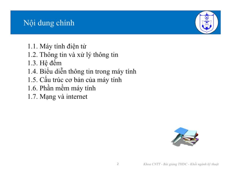 Bài Giảng Tin Học Đại Cương Toàn Diện Và Chi Tiết Nhất