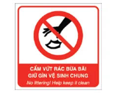 Biển báo hướng dẫn dạng thông tin chữ và hình ảnh trên bãi biển