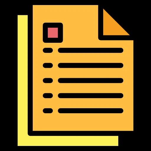 Biểu tượng tài liệu đề thi giữa kỳ và cuối kỳ cho học sinh lớp 6