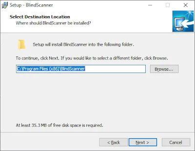 Giao diện điều khiển cho phép cấu hình tham số quét từ xa trên máy trạm