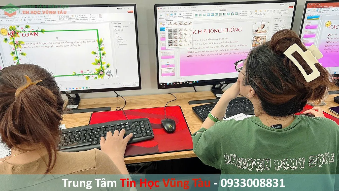 Các mẫu slide mẫu được giảng viên chia sẻ để học viên tham khảo ý tưởng