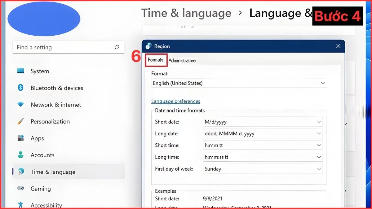 Bật đồng bộ thời gian tự động