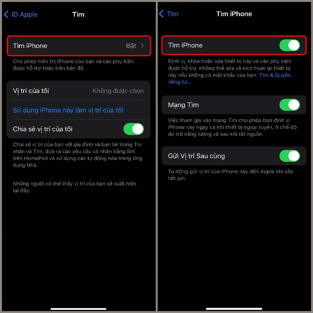 Cách chống trộm iPhone