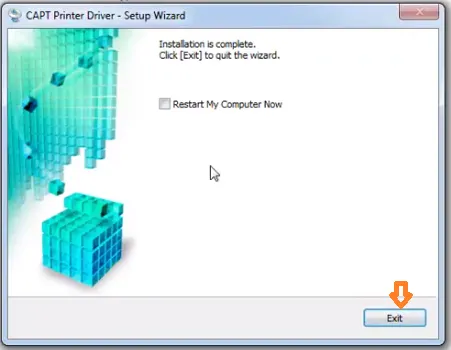Cách giải nén và cài đặt driver Canon 3300