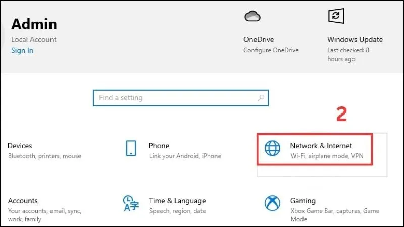 Cấu hình tùy chọn chia sẻ nâng cao cho mạng LAN