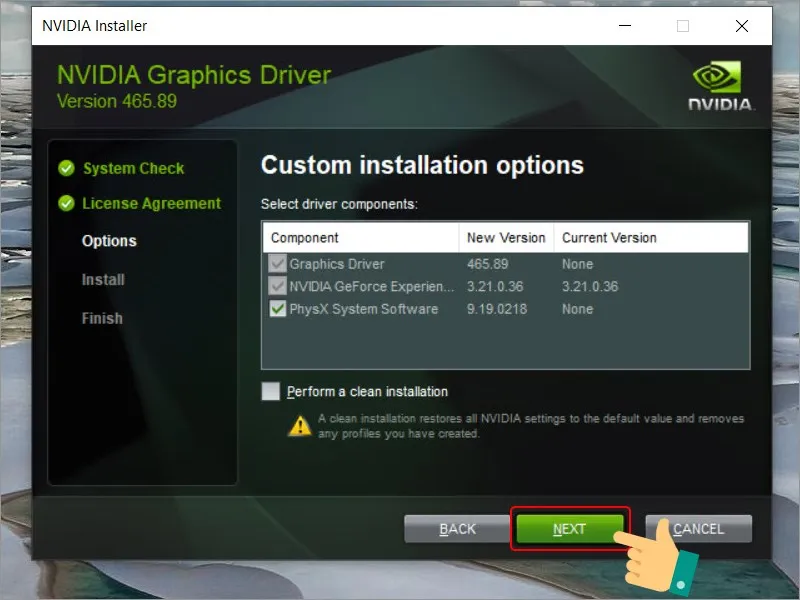 Tiếp tục quá trình