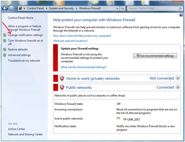 Cấu hình chia sẻ thư mục