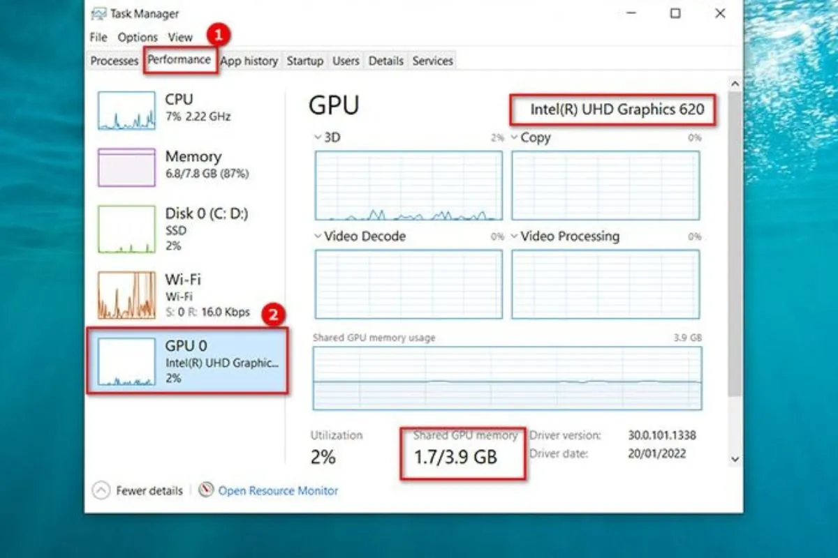 Kiểm tra card đồ họa đang sử dụng trên laptop Dell