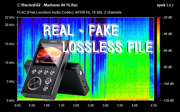 kiểm tra chất lượng file nhạc lossless xịn hay giả mạo