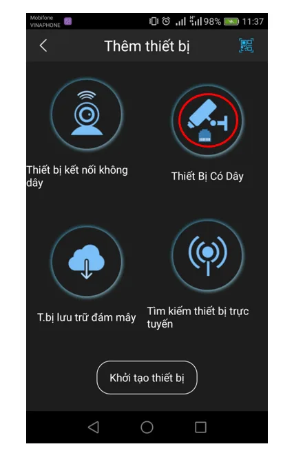 Chọn loại camera có dây hoặc WiFi