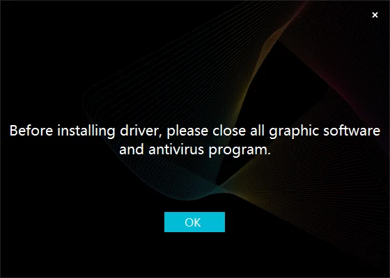 Chọn OK để tiếp tục cài đặt