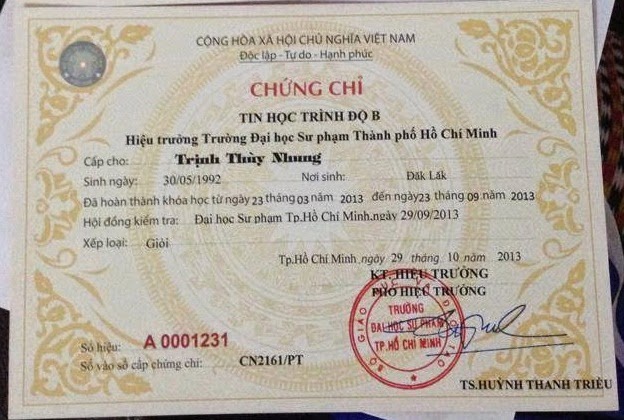 Chứng Chỉ Tin Học B Tiếng Anh Là Gì? Phân Biệt Với Chứng Chỉ A