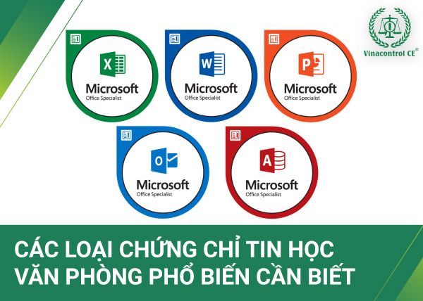 chứng chỉ tin học văn phòng phổ biến nhất hiện nay