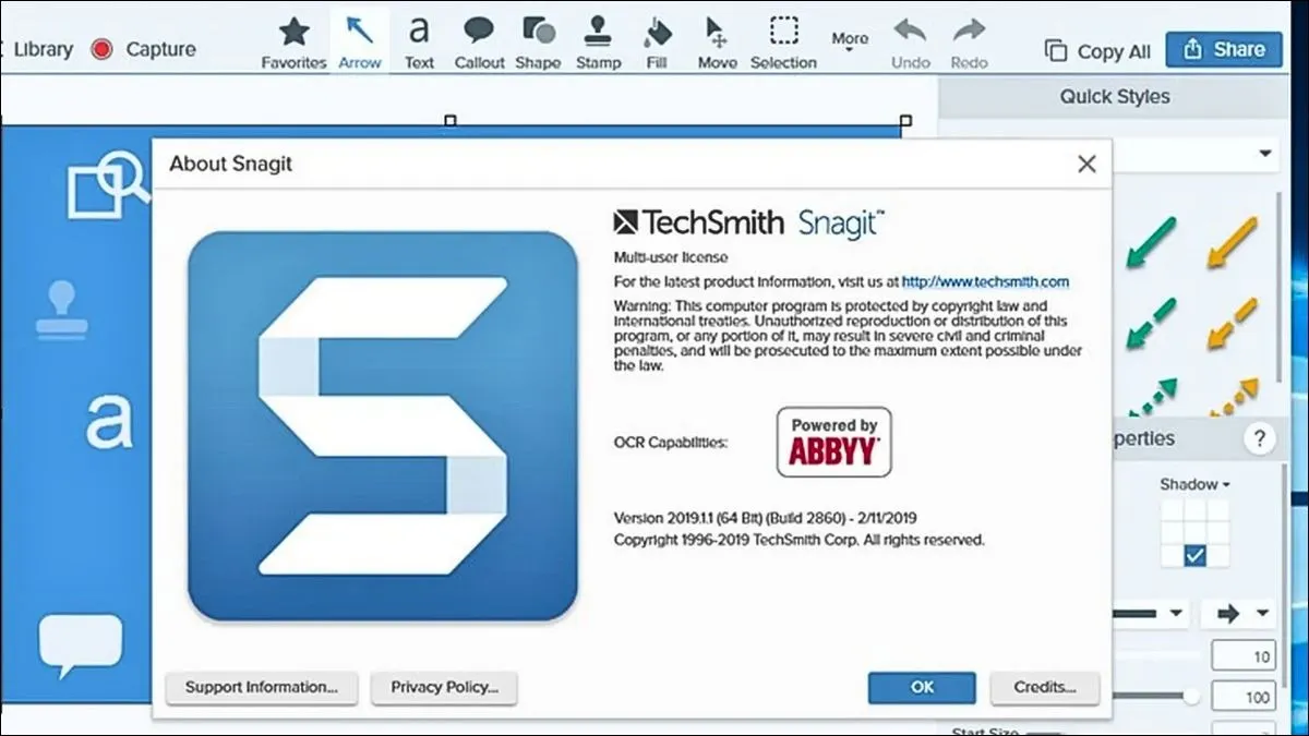 Tận dụng các tính năng chỉnh sửa sau khi chụp để bảo mật thông tin trên ảnh màn hình máy tính