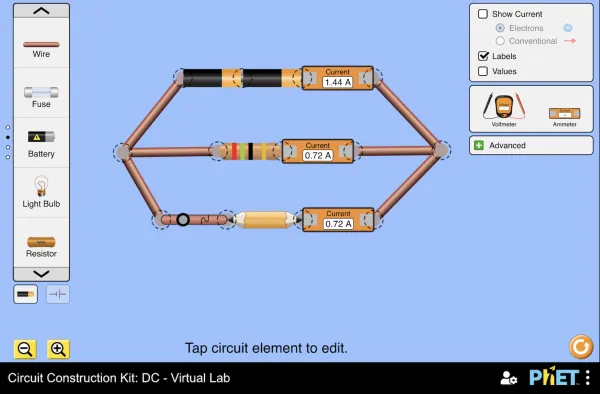 Circuit Construction Kit: DC - Virtual Lab