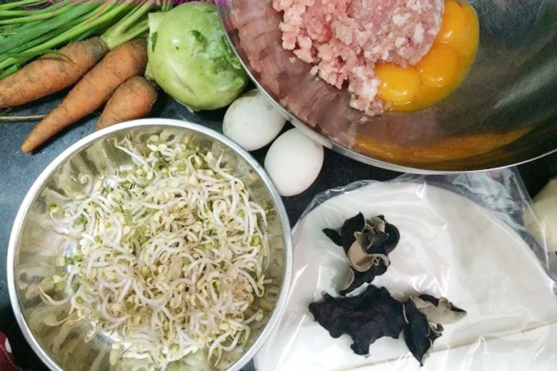 NguyÃªn liá»‡u lÃ m nem rÃ¡n